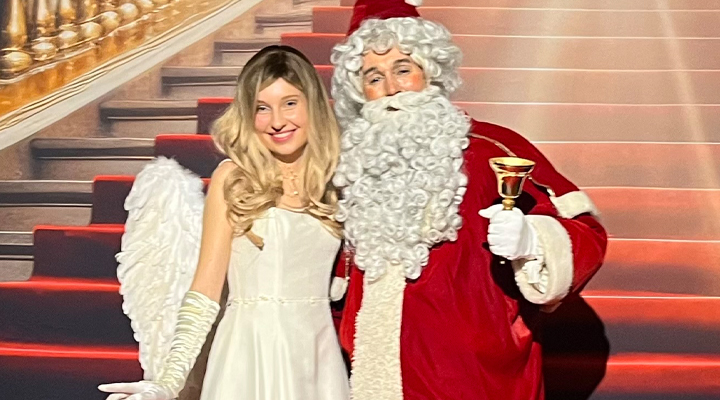 Weihnachtsmann Engel